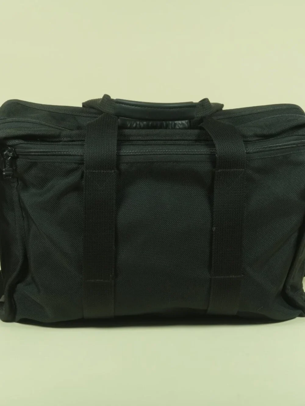 Vintage 90s Tumi Alpha Ballistic Nylon Messenger Bag Black Laptop